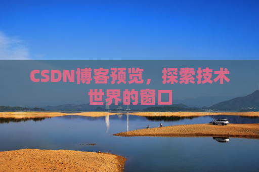 CSDN博客预览，探索技术世界的窗口